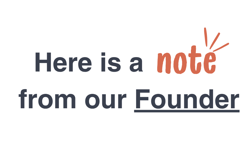 A FROM THE FOUNDER (1)